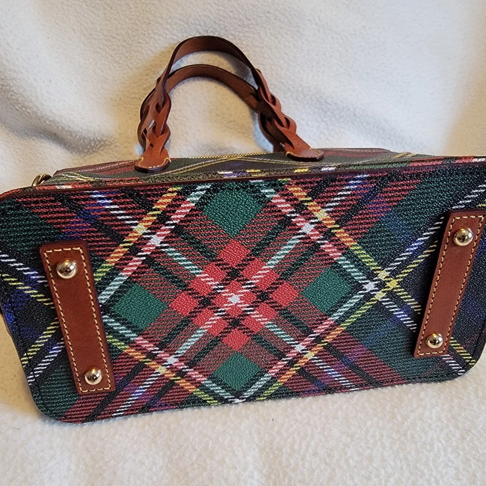Dooney & Bourke Windor Celesta Plaid Satchel - Multicolor - Picture 3 of 10